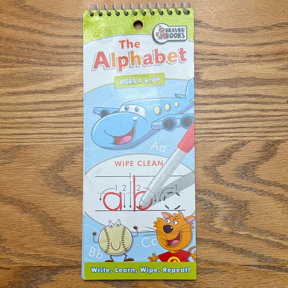 Wipe Clean Learning Books Set - Colors, Alphabet, Numbers, Shapes - Picture 5 of 13